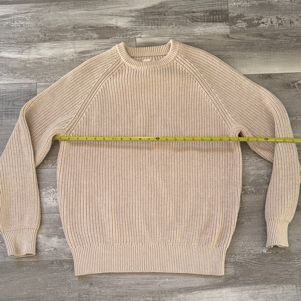 Fair Harbor Women's Crewneck Sweater in Soft Cream